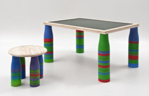 Banco e Mesa Infantil LOUSA, 2010