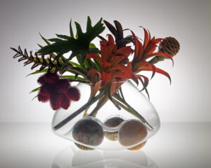 ESFERICO_vaso_incolor_G_flor_foto Marcos Cimardi Vaso ESFÉRICO, 2019